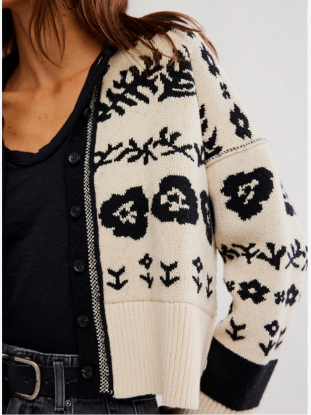 NWT Free People Shelby Cardigan Size L